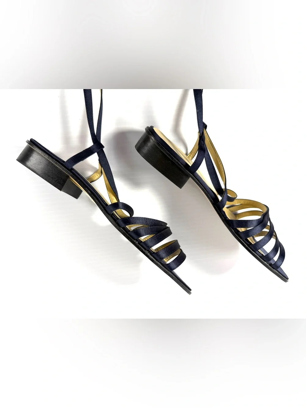 Unisa Elegant Navy Strappy Women's Sandals - Size 7.5B